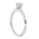 Tiffany & Co. Platinum 0.31ct Brilliant Cut Diamond Solitaire Ring