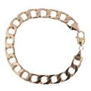 9ct Yellow Gold Curb Bracelet 8.5"