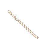 9ct Yellow Gold Curb Bracelet 8.5"