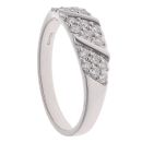 Platinum 0.30ct Brilliant Cut Diamond Fancy Ring