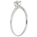 9ct White Gold 0.25ct Diamond Solitaire Ring