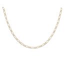 9ct Yellow Gold Fancy Chain 18"