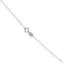 9ct Yellow Gold 0.25ct Brilliant Cut Tinted Diamond Trilogy Pendant And Chain 18"