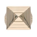 9ct Yellow Gold Pyramid Ring