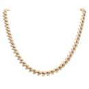 9ct Yellow Gold Twist Chain 18"