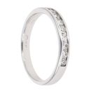 9ct White Gold 0.33ct Diamond Eternity Ring