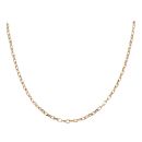 9ct Yellow Gold Oval Belcher 16" Chain