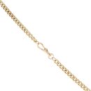 9ct Yellow Gold T-bar Curb Chain 18"