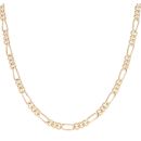 9ct Yellow Gold Figaro Chain 30"