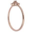 9ct Rose Gold 0.20ct Diamond Cluster Ring