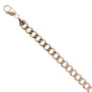 9ct Yellow Gold Curb Bracelet 8.5"