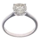 18ct White Gold 1.50ct Brilliant Cut Diamond Solitaire Ring