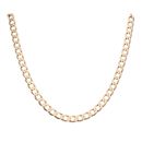 9ct Yellow Gold Curb Chain 20"