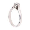 18ct White Gold 0.33ct Brilliant Cut Diamond Solitaire Ring