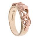 9ct Yellow and Rose Gold Clogau Vine Of Life Ring