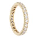 18ct Yellow Gold 1.25ct Diamond Full Eternity Ring