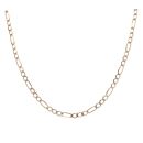 9ct Yellow Gold Figaro Chain 18"