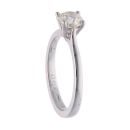 18ct White Gold 1.00ct Diamond Solitaire Ring