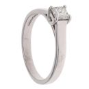 18ct White Gold 0.33ct Diamond Solitaire Ring
