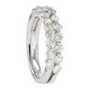 9ct White Gold 1ct Diamond Eternity Ring by Anya Belle