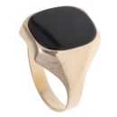 9ct Yellow Gold Onyx Signet Ring