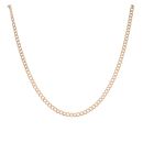 9ct Yellow Gold Curb Chain 16"