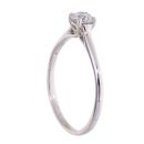 9ct White Gold 0.50ct Diamond Solitaire Ring