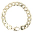 9ct Yellow Gold Curb Bracelet 8"
