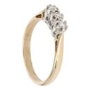9ct Yellow Gold 0.20ct Diamond Trilogy Ring