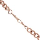 9ct Rose Gold Albert T-Bar Chain 18"