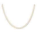 9ct Yellow Gold Curb Chain 18"