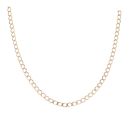9ct Yellow Gold Curb Chain 18"