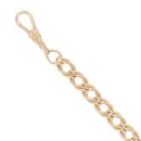 9ct Yellow Gold Fancy Bracelet 7.5"