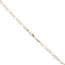 9ct Yellow Gold Figaro Chain 24"
