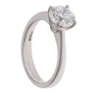Platinum 2.00ct Brilliant Cut Diamond Solitaire Ring