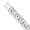 Silver Fancy Bracelet 8" By Icesia