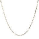 9ct Yellow Gold Figaro Chain 24"