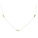9ct Yellow Gold Cube Chain 18"