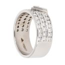 Platinum White Gold 1.35ct Diamond Wishbone Ring