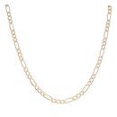 9ct Yellow Gold Figaro Chain 20"