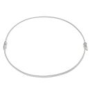 Silver Glitter Bangle By Icesia