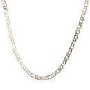 9ct Yellow Gold Double Curb Chain 16"