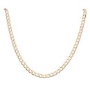 9ct Yellow Gold Curb Chain 22"