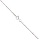 18ct White Gold 1.00ct Brilliant Cut Diamond Pendant And Chain 16"