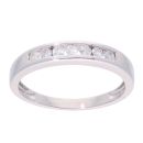 9ct White Gold 0.25ct Diamond Eternity Ring