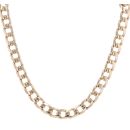 9ct Yellow Gold Curb Chain 22"