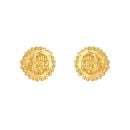 22ct Yellow Gold Earrings in Filligree Design