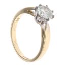 18ct Yellow Gold 1.00ct Diamond Solitiare Ring