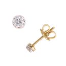 18ct Yellow Gold 0.30ct Diamond Stud Earrings