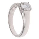 18ct White Gold 1.10ct Brilliant Cut Diamond Solitaire Ring